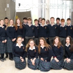 Students from John the Baptist, Hospital, at the Midwest Empowerment and Equality Conference 2019 in University Concert Hall, Limerick on May 1st. Picture: Zoe Conway