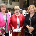 Patricia Ford, Neenagh with Patricia Moxonbrowne and Mary Oakley from Killaloe at the Midwest Empowerment and Equality Conference 2019 in University Concert Hall, Limerick on May 1st. Picture: Zoe Conway