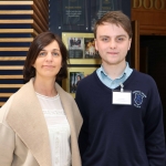 Beverly Hartigan, teacher and Kevin Raggett, 16, from St Anne's, Killaloe, at the Midwest Empowerment and Equality Conference 2019 in University Concert Hall, Limerick on May 1st. Picture: Zoe Conway