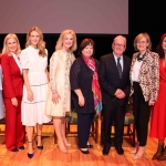 Dr Deirdre Fanning, Bon Secours Hospital, Martina Fitzgerald, author and journalist, Aoibhinn Garrihy, actress and founder of BEO, Dr Mary Ryan, University of Limerick, Mary Harney, Chancellor of the University of Limerick, Professor Desmond Fitzgerald, University of Limerick, Mairead McGuinness, MEP and Vice-President of the European Parliament, and Una Burns, Novas, at the Midwest Empowerment and Equality Conference 2019 in University Concert Hall, Limerick on May 1st. Picture: Zoe Conway