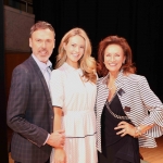 Richard Lynch, I Love Limerick, Aoibhinn Garrihy, actress and founder of BEO and Celia Holman Lee, style guru, at the Midwest Empowerment and Equality Conference 2019 in University Concert Hall, Limerick on May 1st. Picture: Zoe Conway