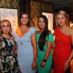 Pictured at the Launch of the 2019 Miss Limerick and Miss Clare competitions in 101 Limerick are contestants Louisa Dempsey, Emma Austin, Clodagh Cahill and Rebecca Enright. Picture: Conor Owens/ilovelimerick.