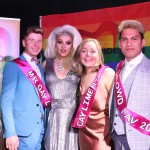 Pictured at Cobblestone Joes on Little Ellen St for the 2019 Mr and Ms Gay Limerick competition are Mr Gay Limerick winner Lorcan McAuliffe, Athea,  Carrie Deway, MC of event, Ms Gay Limerick winner Amanda Boland, Janesboro and crowd favourite winner Beer Burankum Condron. Picture: Conor Owens/ilovelimerick.