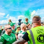 The Treaty City was awash with green and white for their Munster Final clash at TUS Gaelic Grounds on June 11, 2023. Picture: Olena Oleksienko/ilovelimerick