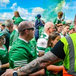 The Treaty City was awash with green and white for their Munster Final clash at TUS Gaelic Grounds on June 11, 2023. Picture: Olena Oleksienko/ilovelimerick