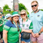 The Treaty City was awash with green and white for their Munster Final clash at TUS Gaelic Grounds on June 11, 2023. Picture: Olena Oleksienko/ilovelimerick