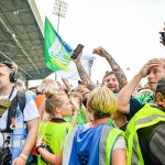 The Treaty City was awash with green and white for their Munster Final clash at TUS Gaelic Grounds on June 11, 2023. Picture: Olena Oleksienko/ilovelimerick