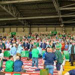 The Treaty City was awash with green and white for their Munster Final clash at TUS Gaelic Grounds on June 11, 2023. Picture: Olena Oleksienko/ilovelimerick