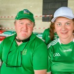 The Treaty City was awash with green and white for their Munster Final clash at TUS Gaelic Grounds on June 11, 2023. Picture: Olena Oleksienko/ilovelimerick