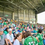 The Treaty City was awash with green and white for their Munster Final clash at TUS Gaelic Grounds on June 11, 2023. Picture: Olena Oleksienko/ilovelimerick