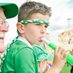 The Treaty City was awash with green and white for their Munster Final clash at TUS Gaelic Grounds on June 11, 2023. Picture: Olena Oleksienko/ilovelimerick