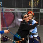 Na Piarsaigh GAA abseil fundraiser took place at Thomond Park on Saturday, May 25, 2024. Picture: Olena Oleksiienko/ilovelimerick