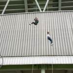 Na Piarsaigh GAA abseil fundraiser took place at Thomond Park on Saturday, May 25, 2024. Picture: Olena Oleksiienko/ilovelimerick