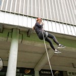 Na Piarsaigh GAA abseil fundraiser took place at Thomond Park on Saturday, May 25, 2024. Picture: Olena Oleksiienko/ilovelimerick