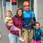 Na Piarsaigh GAA abseil fundraiser took place at Thomond Park on Saturday, May 25, 2024. Picture: Olena Oleksiienko/ilovelimerick
