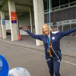 Na Piarsaigh GAA abseil fundraiser took place at Thomond Park on Saturday, May 25, 2024. Picture: Olena Oleksiienko/ilovelimerick