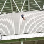 Na Piarsaigh GAA abseil fundraiser took place at Thomond Park on Saturday, May 25, 2024. Picture: Olena Oleksiienko/ilovelimerick