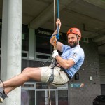Na Piarsaigh GAA abseil fundraiser took place at Thomond Park on Saturday, May 25, 2024. Picture: Olena Oleksiienko/ilovelimerick