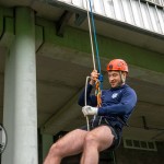 Na Piarsaigh GAA abseil fundraiser took place at Thomond Park on Saturday, May 25, 2024. Picture: Olena Oleksiienko/ilovelimerick