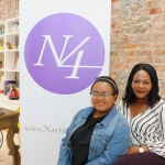 Pictured at the Narrative 4 Office on O'Connell Street for the Glucksman N4 2019 Scholarship is student Mercy Oyewo and her mother Jumoke Oyewo. Picture: Conor Owens/ilovelimerick.