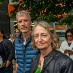 Over 1,000 people who gathered in support of assault victim Natasha O'Brien at a protest in her home city of Limerick to show solidarity. Picture: Olena Oleksienko/ilovelimerick