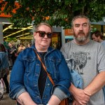 Over 1,000 people who gathered in support of assault victim Natasha O'Brien at a protest in her home city of Limerick to show solidarity. Picture: Olena Oleksienko/ilovelimerick