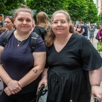 Over 1,000 people who gathered in support of assault victim Natasha O'Brien at a protest in her home city of Limerick to show solidarity. Picture: Olena Oleksienko/ilovelimerick