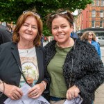 Over 1,000 people who gathered in support of assault victim Natasha O'Brien at a protest in her home city of Limerick to show solidarity. Picture: Olena Oleksienko/ilovelimerick