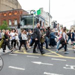 Over 1,000 people who gathered in support of assault victim Natasha O'Brien at a protest in her home city of Limerick to show solidarity. Picture: Olena Oleksienko/ilovelimerick