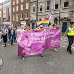 Over 1,000 people who gathered in support of assault victim Natasha O'Brien at a protest in her home city of Limerick to show solidarity. Picture: Olena Oleksienko/ilovelimerick