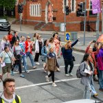 Over 1,000 people who gathered in support of assault victim Natasha O'Brien at a protest in her home city of Limerick to show solidarity. Picture: Olena Oleksienko/ilovelimerick