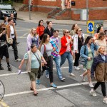 Over 1,000 people who gathered in support of assault victim Natasha O'Brien at a protest in her home city of Limerick to show solidarity. Picture: Olena Oleksienko/ilovelimerick