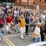 Over 1,000 people who gathered in support of assault victim Natasha O'Brien at a protest in her home city of Limerick to show solidarity. Picture: Olena Oleksienko/ilovelimerick