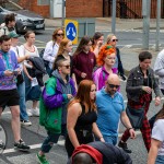 Over 1,000 people who gathered in support of assault victim Natasha O'Brien at a protest in her home city of Limerick to show solidarity. Picture: Olena Oleksienko/ilovelimerick