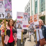 Over 1,000 people who gathered in support of assault victim Natasha O'Brien at a protest in her home city of Limerick to show solidarity. Picture: Olena Oleksienko/ilovelimerick