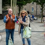 Over 1,000 people who gathered in support of assault victim Natasha O'Brien at a protest in her home city of Limerick to show solidarity. Picture: Olena Oleksienko/ilovelimerick