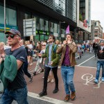 Over 1,000 people who gathered in support of assault victim Natasha O'Brien at a protest in her home city of Limerick to show solidarity. Picture: Olena Oleksienko/ilovelimerick