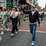 Over 1,000 people who gathered in support of assault victim Natasha O'Brien at a protest in her home city of Limerick to show solidarity. Picture: Olena Oleksienko/ilovelimerick