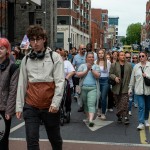 Over 1,000 people who gathered in support of assault victim Natasha O'Brien at a protest in her home city of Limerick to show solidarity. Picture: Olena Oleksienko/ilovelimerick