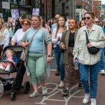 Over 1,000 people who gathered in support of assault victim Natasha O'Brien at a protest in her home city of Limerick to show solidarity. Picture: Olena Oleksienko/ilovelimerick