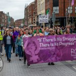Over 1,000 people who gathered in support of assault victim Natasha O'Brien at a protest in her home city of Limerick to show solidarity. Picture: Olena Oleksienko/ilovelimerick