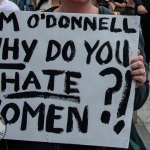 Over 1,000 people who gathered in support of assault victim Natasha O'Brien at a protest in her home city of Limerick to show solidarity. Picture: Olena Oleksienko/ilovelimerick