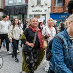 Over 1,000 people who gathered in support of assault victim Natasha O'Brien at a protest in her home city of Limerick to show solidarity. Picture: Olena Oleksienko/ilovelimerick