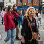 Over 1,000 people who gathered in support of assault victim Natasha O'Brien at a protest in her home city of Limerick to show solidarity. Picture: Olena Oleksienko/ilovelimerick