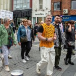 Over 1,000 people who gathered in support of assault victim Natasha O'Brien at a protest in her home city of Limerick to show solidarity. Picture: Olena Oleksienko/ilovelimerick