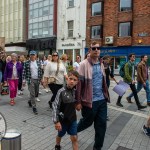 Over 1,000 people who gathered in support of assault victim Natasha O'Brien at a protest in her home city of Limerick to show solidarity. Picture: Olena Oleksienko/ilovelimerick
