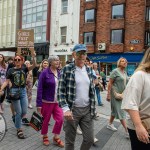 Over 1,000 people who gathered in support of assault victim Natasha O'Brien at a protest in her home city of Limerick to show solidarity. Picture: Olena Oleksienko/ilovelimerick