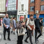 Over 1,000 people who gathered in support of assault victim Natasha O'Brien at a protest in her home city of Limerick to show solidarity. Picture: Olena Oleksienko/ilovelimerick