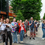 Over 1,000 people who gathered in support of assault victim Natasha O'Brien at a protest in her home city of Limerick to show solidarity. Picture: Olena Oleksienko/ilovelimerick