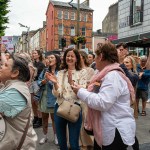 Over 1,000 people who gathered in support of assault victim Natasha O'Brien at a protest in her home city of Limerick to show solidarity. Picture: Olena Oleksienko/ilovelimerick